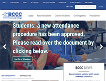Tablet Screenshot of beaufortccc.edu